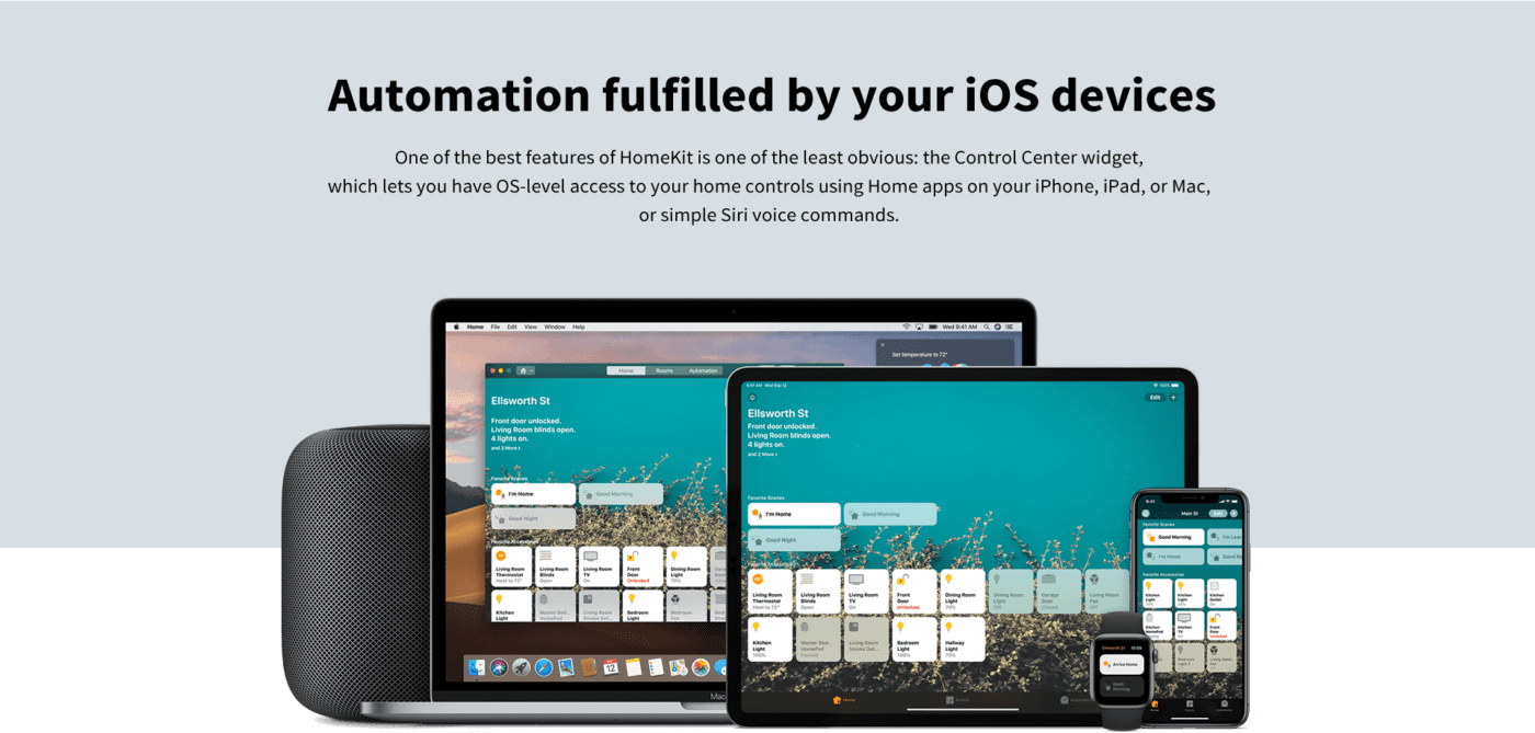 Work with Apple Home kit 39 Apple Home Kit
